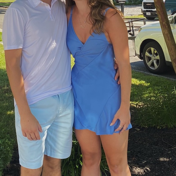 Free People Other - Blue free people slip dress